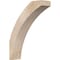 Ekena Millwork 5 1/2"W x 18"D x 24"H Thorton Smooth Knee Brace, Douglas Fir BRC06X18X24THR00SDF - alternate 1